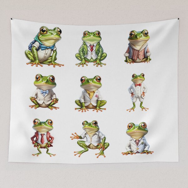 Item preview, The Friends Frogs Pack One designed and sold by Mr. Gattax.
