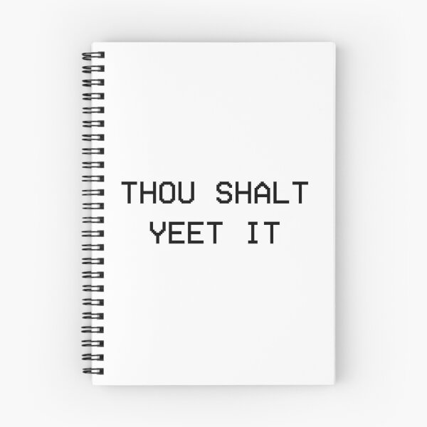 Item preview, Thou Shalt Yeet It designed and sold by Jon Mardin.
