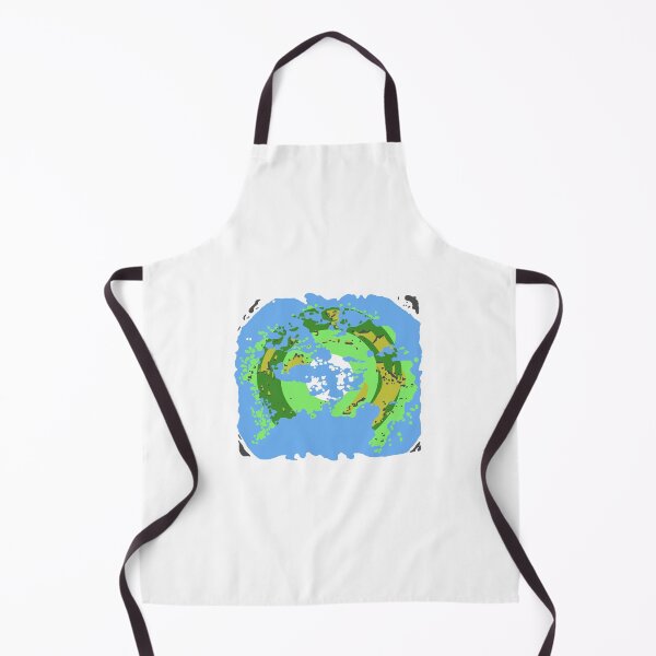 Item preview, north pole centred fantasy map designed and sold by TotalPickle.
