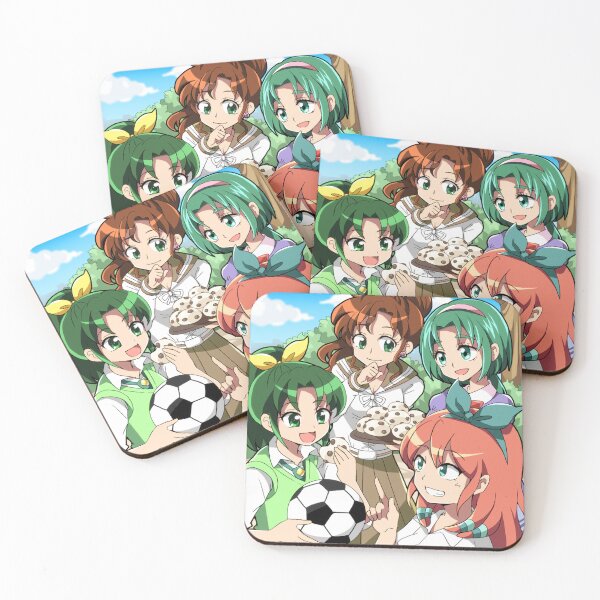 Item preview, Bishoujo Senshi Sailor Moon, Yes! Precure 5, Smile Precure!, Inazuma Eleven GO, Akimoto Komachi, Seto Midori, Kino Makoto, Midorikawa Nao, Soccer Ball, designed and sold by AbominationShop.