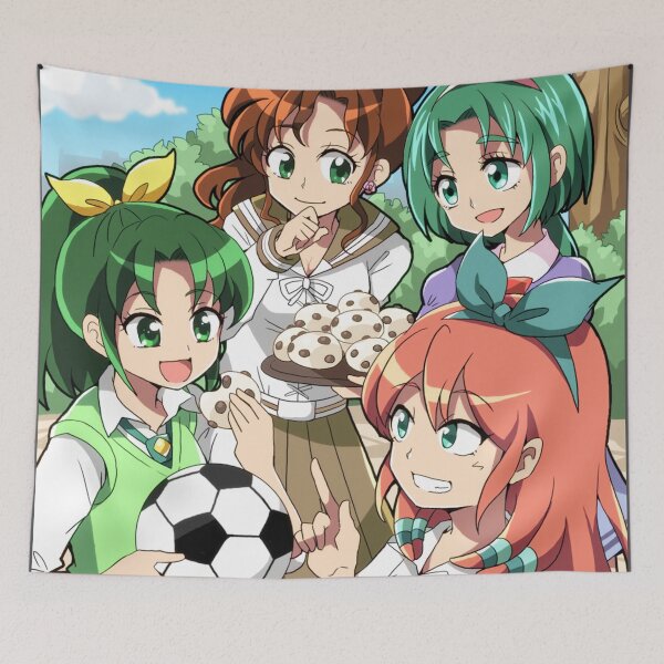 Item preview, Bishoujo Senshi Sailor Moon, Yes! Precure 5, Smile Precure!, Inazuma Eleven GO, Akimoto Komachi, Seto Midori, Kino Makoto, Midorikawa Nao, Soccer Ball, designed and sold by AbominationShop.