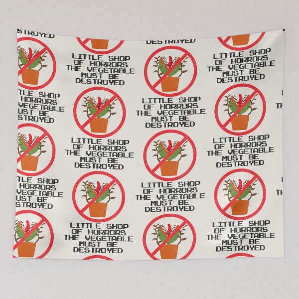 Item preview, Little Shop of Horrors / Destroy The Vegetable! designed and sold by ourkid.