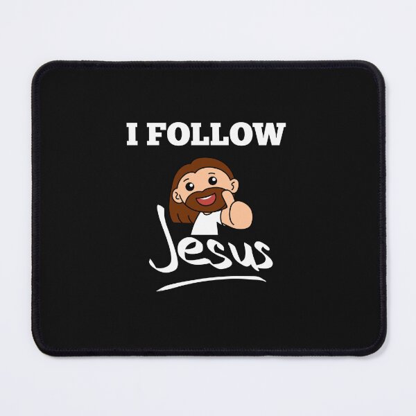 Item preview, I follow Jesus-Faith stickers designed and sold by Faithandpattern.