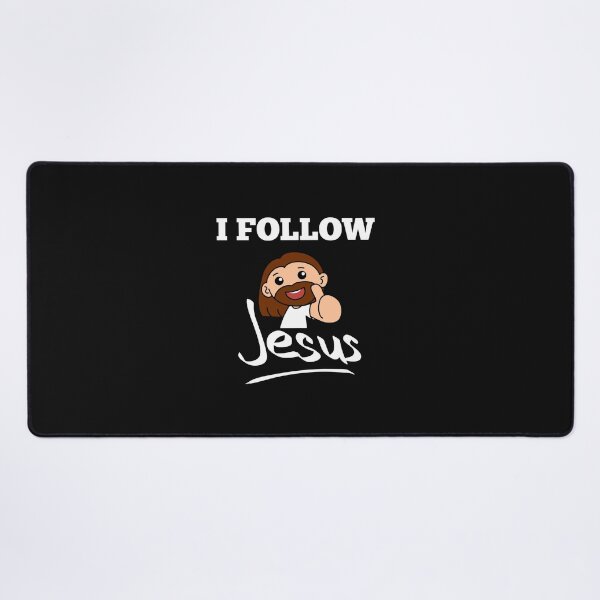Item preview, I follow Jesus-Faith stickers designed and sold by Faithandpattern.
