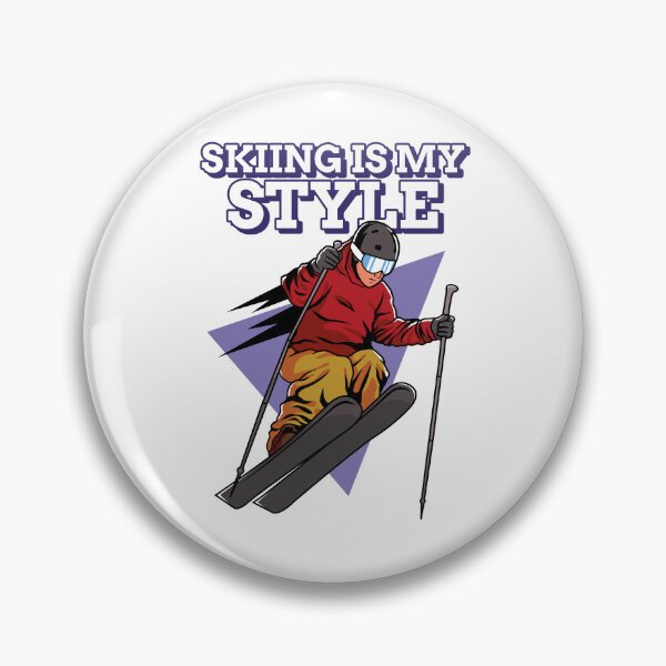 Item preview, Skiing is my style_Winter Ski designed and sold by Illusionmindz.