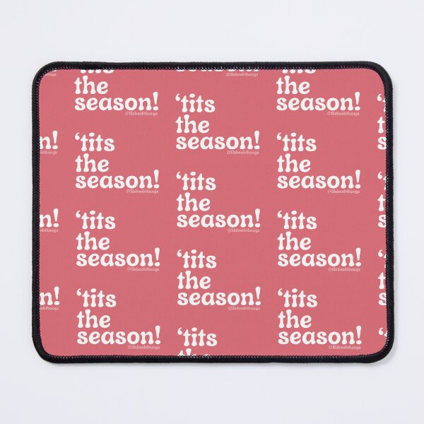 Aperçu de l'œuvre Seins la saison !, v18, rouge, blanc | @lilsboobthangs créée et vendue par lilsboobthangs.