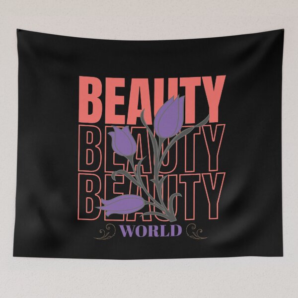 Item preview, Beauty world - Never stop dream - Never give up surrender - Live bravely - Dont ever give up designed and sold by JansenGS.