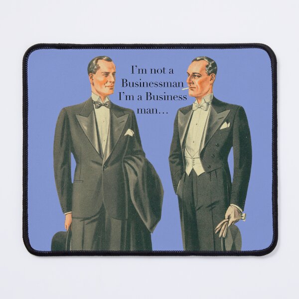 Item preview, Retro Funny Businessman designed and sold by MaryRose73744.