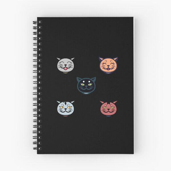 Item preview, Colourful Cats Pack of 5 designed and sold by Culture-Corner.