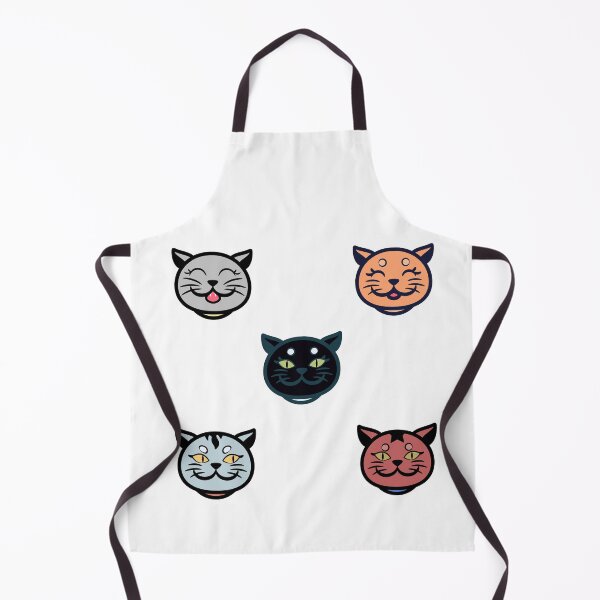 Item preview, Colourful Cats Pack of 5 designed and sold by Culture-Corner.