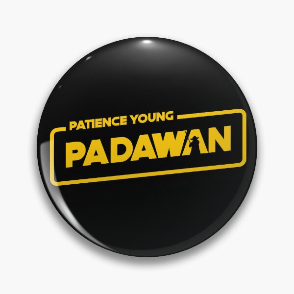 Item preview, Patience Young Padawan designed and sold by blackdogshop.