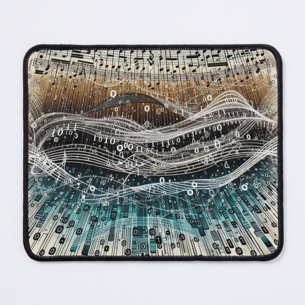 Item preview, Binary Symphony designed and sold by TextileTrove.