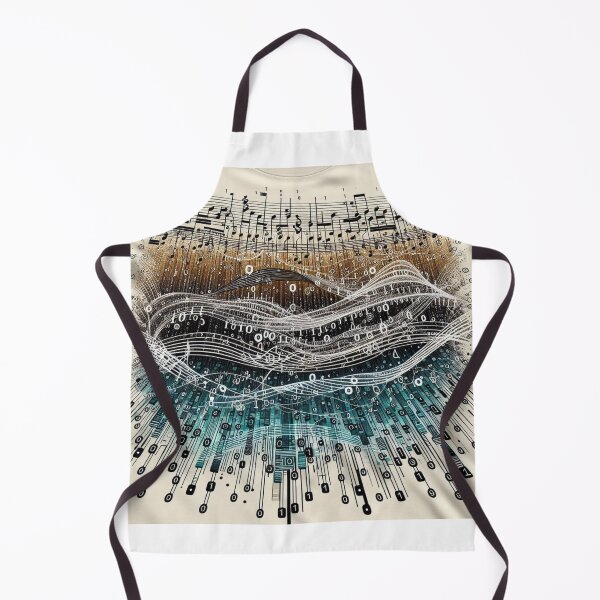 Item preview, Binary Symphony designed and sold by TextileTrove.