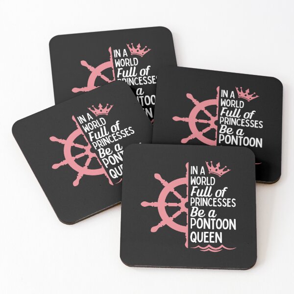 Item preview, In a World Full of Princesses Be a Pontoon Queen designed and sold by Beezi Graphix.