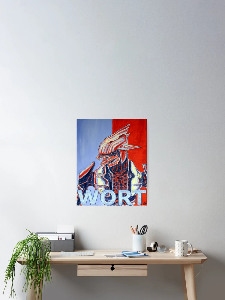 Thumbnail 2 of 3, Poster, WORT designed and sold by Raulworks.