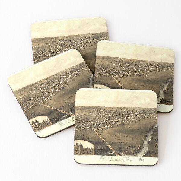 Item preview, Ionia, Michigan (1868) designed and sold by allhistory.