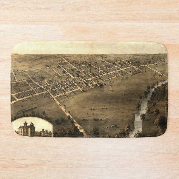 Item preview, Ionia, Michigan (1868) designed and sold by allhistory.
