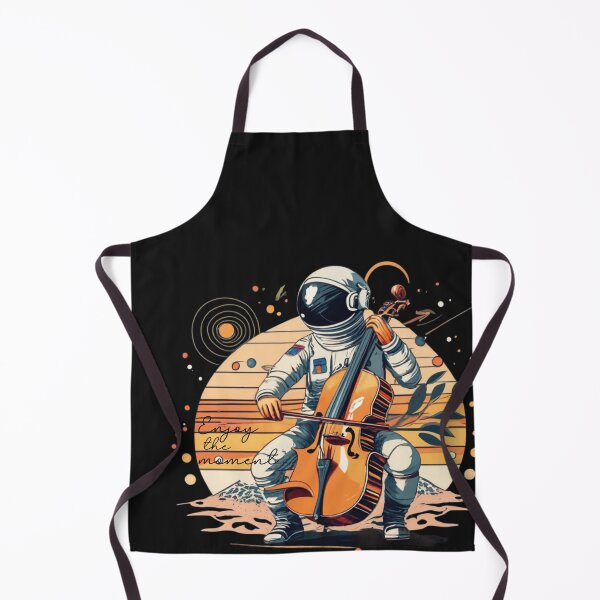 Item preview, The astronaut plays the cello, enjoy the moment designed and sold by LuckyFamily.