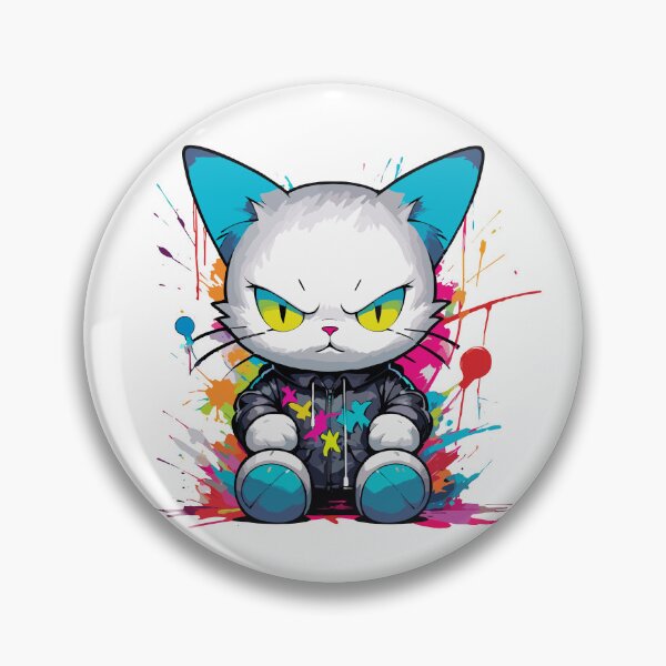 Item preview, Bad cat target designed and sold by MindFrank.