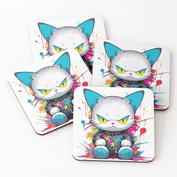 Item preview, Bad cat target designed and sold by MindFrank.