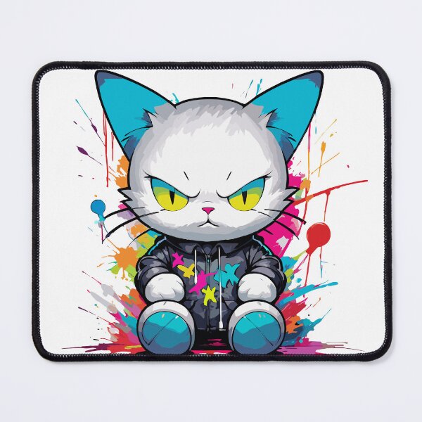 Item preview, Bad cat target designed and sold by MindFrank.
