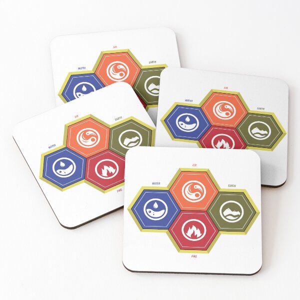 Item preview, The Four Elements of Nature designed and sold by marcosty.