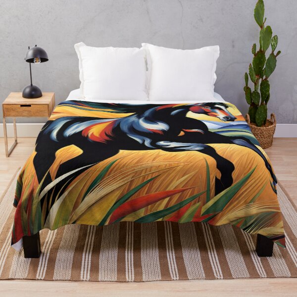 Item preview, Horse in the Wheat Field designed and sold by Angelandspot.