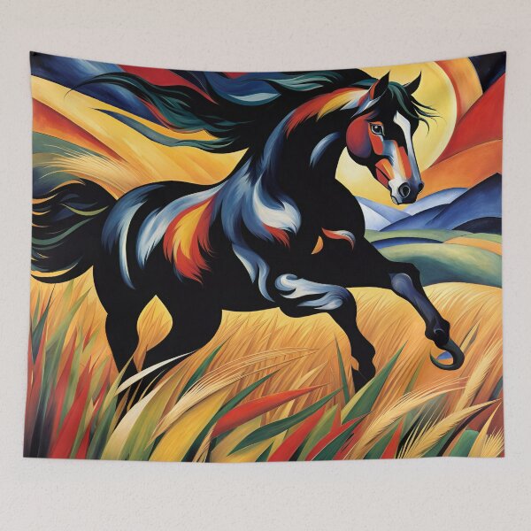 Item preview, Horse in the Wheat Field designed and sold by Angelandspot.