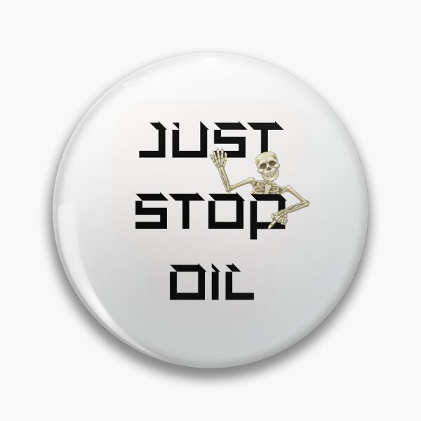 Item preview, just stop oil  skull designed and sold by FLOWER--ART.