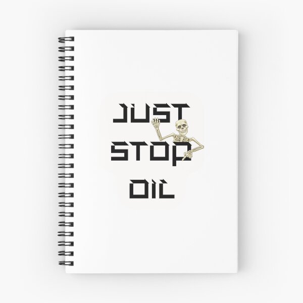 Item preview, just stop oil  skull designed and sold by FLOWER--ART.