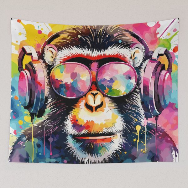 Item preview, Happy monkey  designed and sold by jinmommyonline.