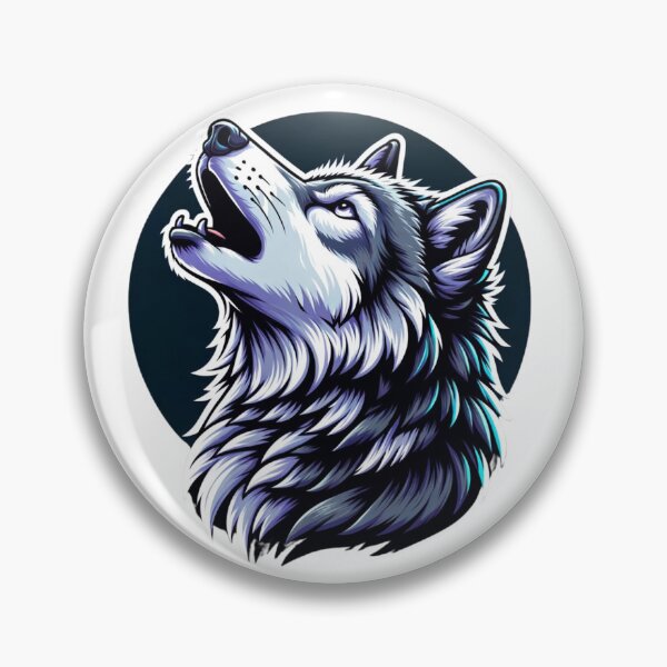 Item preview, Dark Howling Wolf  designed and sold by CharmStudio.