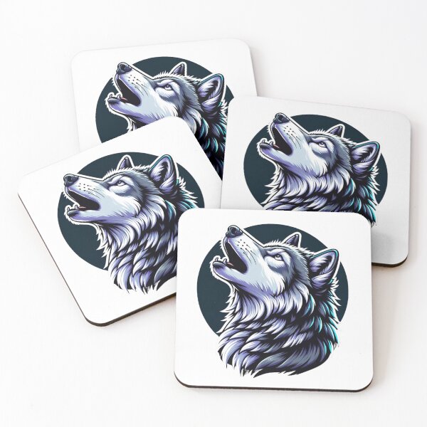 Item preview, Dark Howling Wolf  designed and sold by CharmStudio.