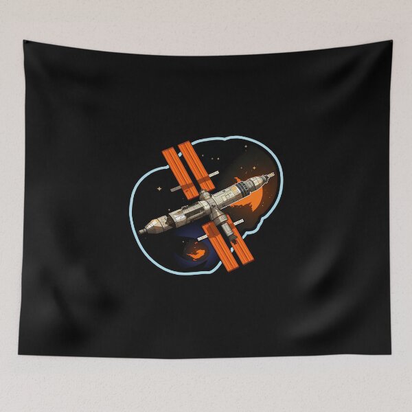 Item preview, Satellite Space Travel designed and sold by titanosdesign.