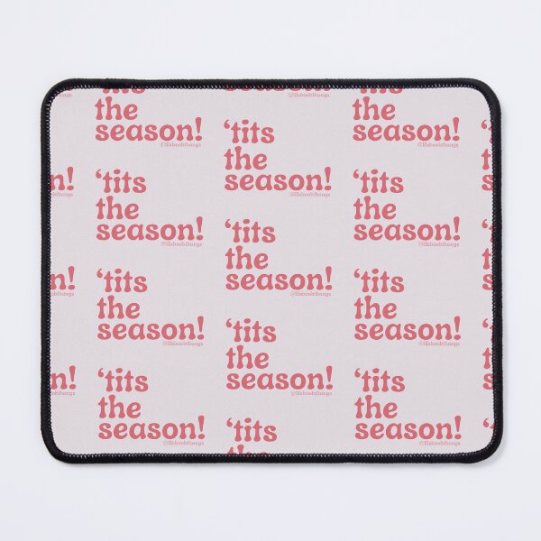 Aperçu de l'œuvre Seins la saison !, v17, rouge, blanc | @lilsboobthangs créée et vendue par lilsboobthangs.