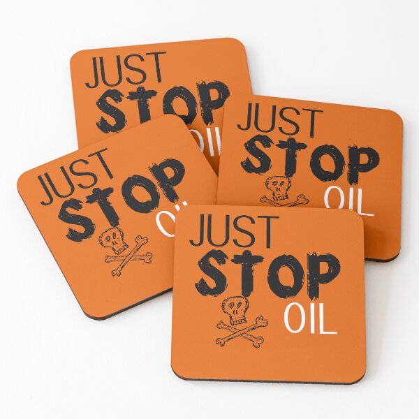 Item preview, just stop oil  skull 1 designed and sold by FLOWER--ART.
