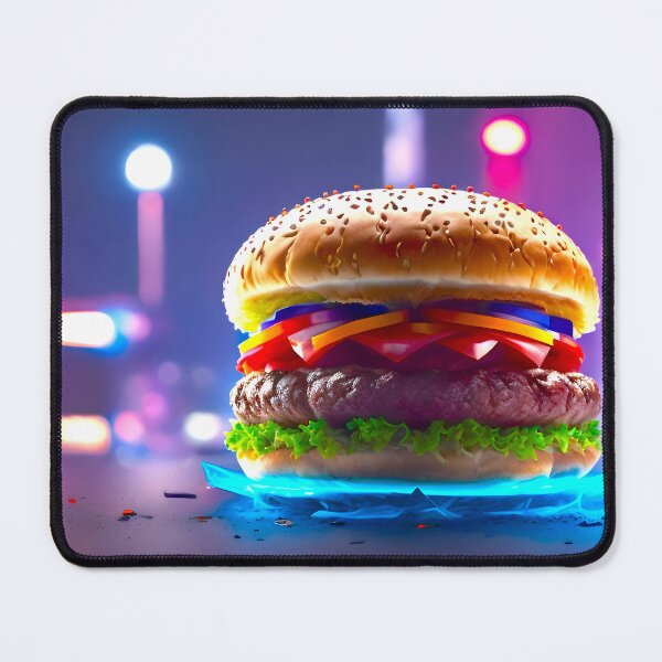 Item preview, Cyberpunk Burger designed and sold by Andreas M. Mueller.