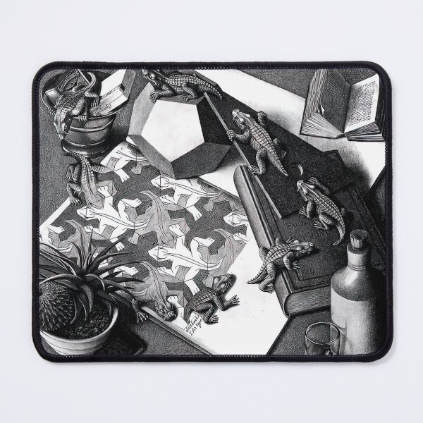 Item preview, maurits cornelis escher, m c escher paintings, m c escher artwork designed and sold by marti-oryo.