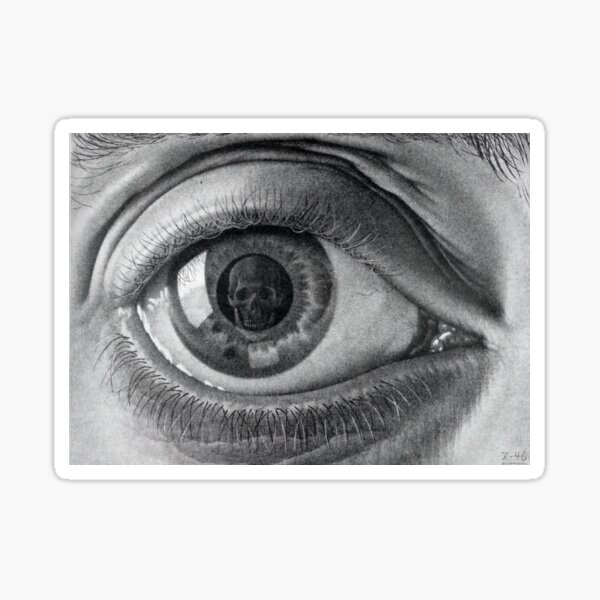 Item preview, maurits cornelis escher, m c escher paintings, m c escher artwork designed and sold by marti-oryo.