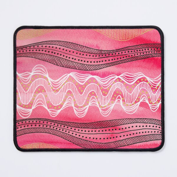 Aperçu de l'œuvre Motif tribal rose créée et vendue par InspiringLines.