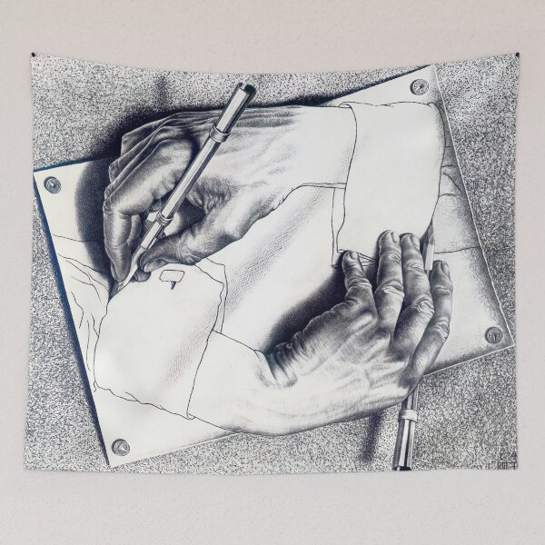 Item preview, maurits cornelis escher, m c escher paintings, m c escher artwork designed and sold by marti-oryo.