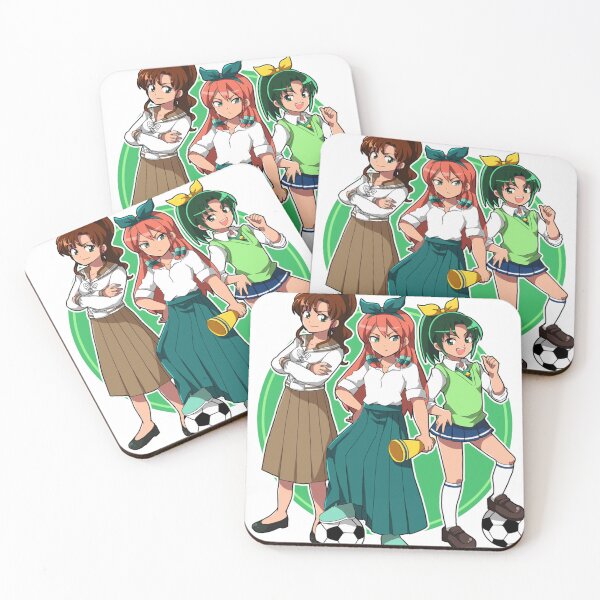Item preview, Smile Precure!, Inazuma Eleven GO, Midorikawa Nao, Seto Midori, Kino Makoto, Confidence, Teenager, Soccer Ball, Characteristic Connection, designed and sold by AbominationShop.