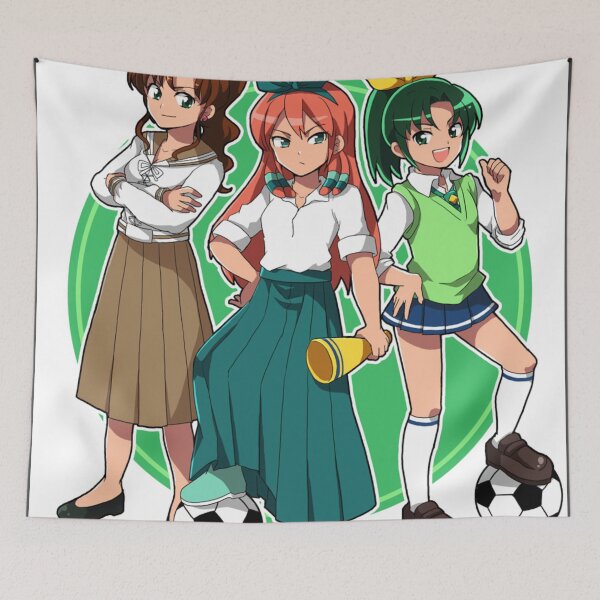 Item preview, Smile Precure!, Inazuma Eleven GO, Midorikawa Nao, Seto Midori, Kino Makoto, Confidence, Teenager, Soccer Ball, Characteristic Connection, designed and sold by AbominationShop.