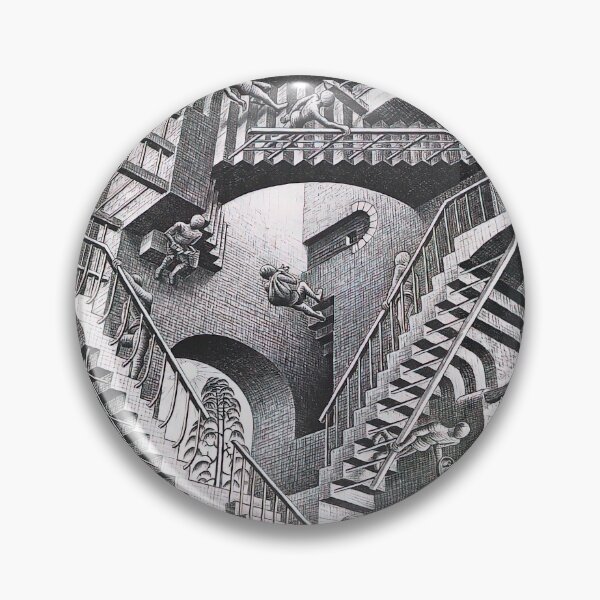 Item preview, maurits cornelis escher, m c escher paintings, m c escher artwork designed and sold by marti-oryo.