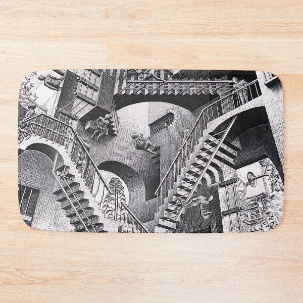 Item preview, maurits cornelis escher, m c escher paintings, m c escher artwork designed and sold by marti-oryo.