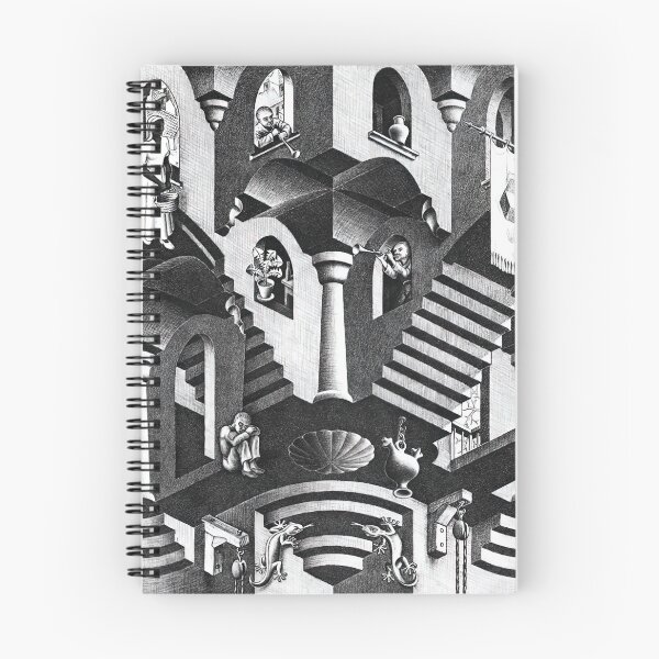 Item preview, maurits cornelis escher, m c escher paintings, m c escher artwork designed and sold by marti-oryo.