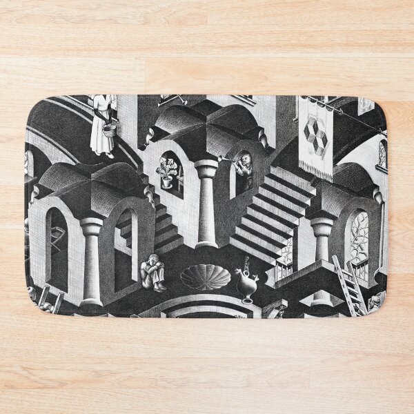 Item preview, maurits cornelis escher, m c escher paintings, m c escher artwork designed and sold by marti-oryo.