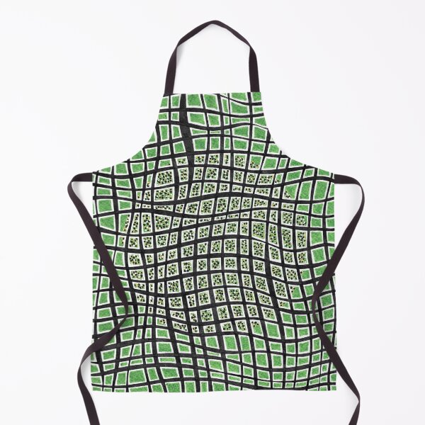Item preview, Illusion green pattern designed and sold by InspiringLines.