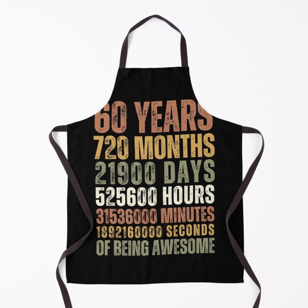 Item preview, 60 Years 720 Months Of Being Awesome 60th Birthday Gifts designed and sold by Sasikharn.