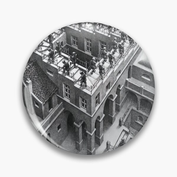 Item preview, maurits cornelis escher, m c escher paintings, m c escher artwork designed and sold by marti-oryo.